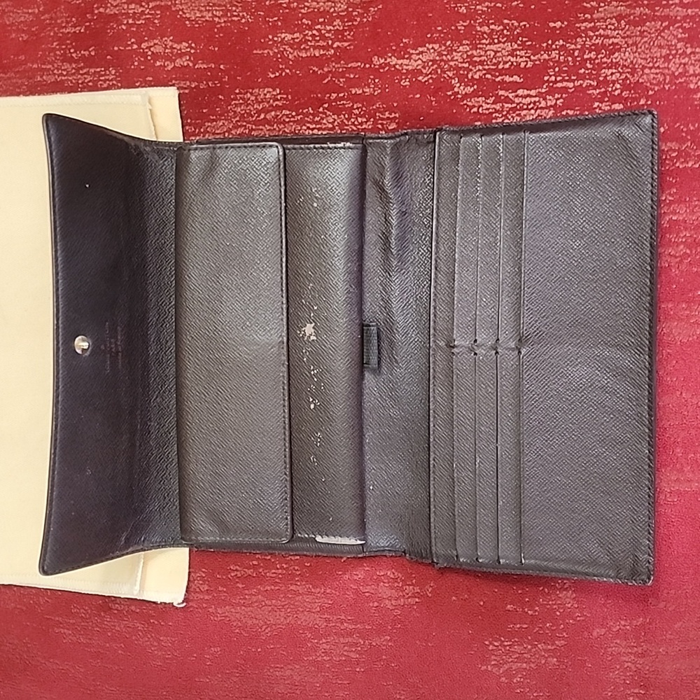 Louis Vuitton Sarah Wallet Damier Ebene Brown - Picture 5 of 8